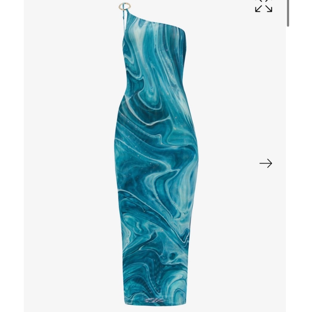 Farai London marble dress